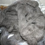 Gray 100% Llama Roving
