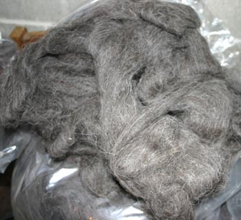 Gray 100% Llama Roving