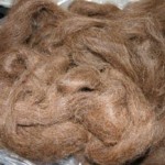 Red-Brown 100% Llama Roving