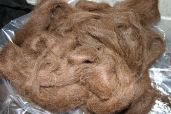 Red-Brown 100% Llama Roving